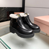 Черные ботинки MIU MIU, Размер: 35, изображение 5