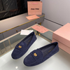 Мокасины и топсайдеры Miu Miu RA-MIUMIU-MOC-BLUE-35 Цвет Синий, Размер: 35, изображение 2