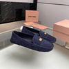 Мокасины и топсайдеры Miu Miu RA-MIUMIU-MOC-BLUE-35 Цвет Синий, Размер: 35, изображение 6