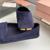 Мокасины и топсайдеры Miu Miu RA-MIUMIU-MOC-BLUE-35 Цвет Синий, Размер: 35, изображение 8