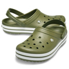 Сабо Зеленые CROCS Crocband Army Green/White 11016-37P-m8, Размер: M8-W10, изображение 3