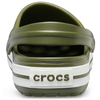 Сабо Зеленые CROCS Crocband Army Green/White 11016-37P-m8, Размер: M8-W10, изображение 6