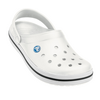 Белые Сабо CROCS Crocband Clog White 11016-100-m10, Размер: M10-W12, изображение 4