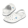 Белые Сабо CROCS Crocband Clog White 11016-100-m10, Размер: M10-W12, изображение 3