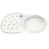 Сабо CROCS Crocband Clog White, Размер: M9-W11, изображение 4