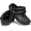 Черные сабо Crocs Lined Neo Puff Clog с мехом 206589-060-m8, Размер: M8-W10, изображение 4
