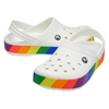 Crocband Rainbow Block White/Multi, Размер: M5-W7, изображение 3