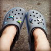 Серые Сабо CROCS Crocband Charcoal/Ocean 11016-07W-m5, Размер: M5-W7, изображение 8