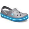 Серые Сабо CROCS Crocband Charcoal/Ocean 11016-07W-m5, Размер: M5-W7, изображение 3