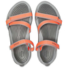 Босоножки CROCS Swiftwater Webbing Sandal Bright Coral/Light Grey 204804-6PK-w6, Размер: W6, изображение 4