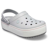 CROCS Crocband Platform Clog Light Grey/Rose, Цвет: Серый, Размер: M5-W7, изображение 2