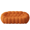 Бескаркасный Диван Orange SOFA-D19-1, Цвет: Оранжевый