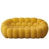 Бескаркасный Диван Yellow SOFA-D19-2, Цвет: Желтый