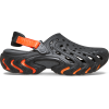 Crocs Echo II 212810-0TL — чёрные сабо с оранжевыми акцентами размер M7-W9, Цвет: Черный, Размер: M7-W9