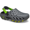 Crocs Echo II Green Burst 212810-1ZZ— сабо цвета антрацит с зелёными акцентами размер M5-W7, Цвет: Антрацит, Размер: M5-W7, изображение 7