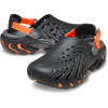 Crocs Echo II 212810-0TL — чёрные сабо с оранжевыми акцентами размер M7-W9, Цвет: Черный, Размер: M7-W9, изображение 4