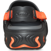Crocs Echo II 212810-0TL — чёрные сабо с оранжевыми акцентами размер M7-W9, Цвет: Черный, Размер: M7-W9, изображение 8