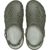 Мужские сабо Crocs Echo II 213780-1ZY цвет Хаки - стиль и комфорт для города размер M5-W7, Цвет: Хаки, Размер: M5-W7, изображение 5