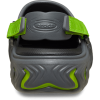 Crocs Echo II Green Burst 212810-1ZZ— сабо цвета антрацит с зелёными акцентами размер M5-W7, Цвет: Антрацит, Размер: M5-W7, изображение 8