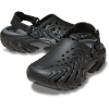 Crocs Echo II Chrome Black 213780-0TK — чёрные сабо с серой стелькой размер M5-W7, Цвет: Черный, Размер: M5-W7, изображение 4