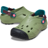Crocs Quick Trail Clog Cargo/Multi 212809-2DA размер M4-W6 - универсальные мужские сабо для города и природы, Цвет: Хаки, Размер: M4-W6, изображение 4