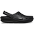 Crocs Off Grid 209501-001 — универсальные черные сабо с анатомической стелькой-вид сбоку