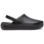 Crocs InMotion Clog Black – чёрные кроксы (вид сбоку)
