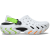 Crocs Echo II Moon Burst 212810-1BB — белые сабо с зелёными и оранжевыми акцентами размер M5-W7, Цвет: Белый, Размер: M5-W7