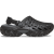 Crocs Echo II Chrome Black 213780-0TK — чёрные сабо с серой стелькой размер M5-W7, Цвет: Черный, Размер: M5-W7