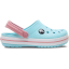 Сабо Голубые CROCS Crocband Ice Blue/White 11016-4S3-m4, Размер: M4-W6
