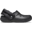 Черные сабо Crocs Lined Neo Puff Clog с мехом 206589-060-m8, Размер: M8-W10