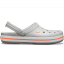 Сабо Светло-серые CROCS Crocband Light Grey/Bright Coral 11016-0FL-m4, Размер: M4-W6